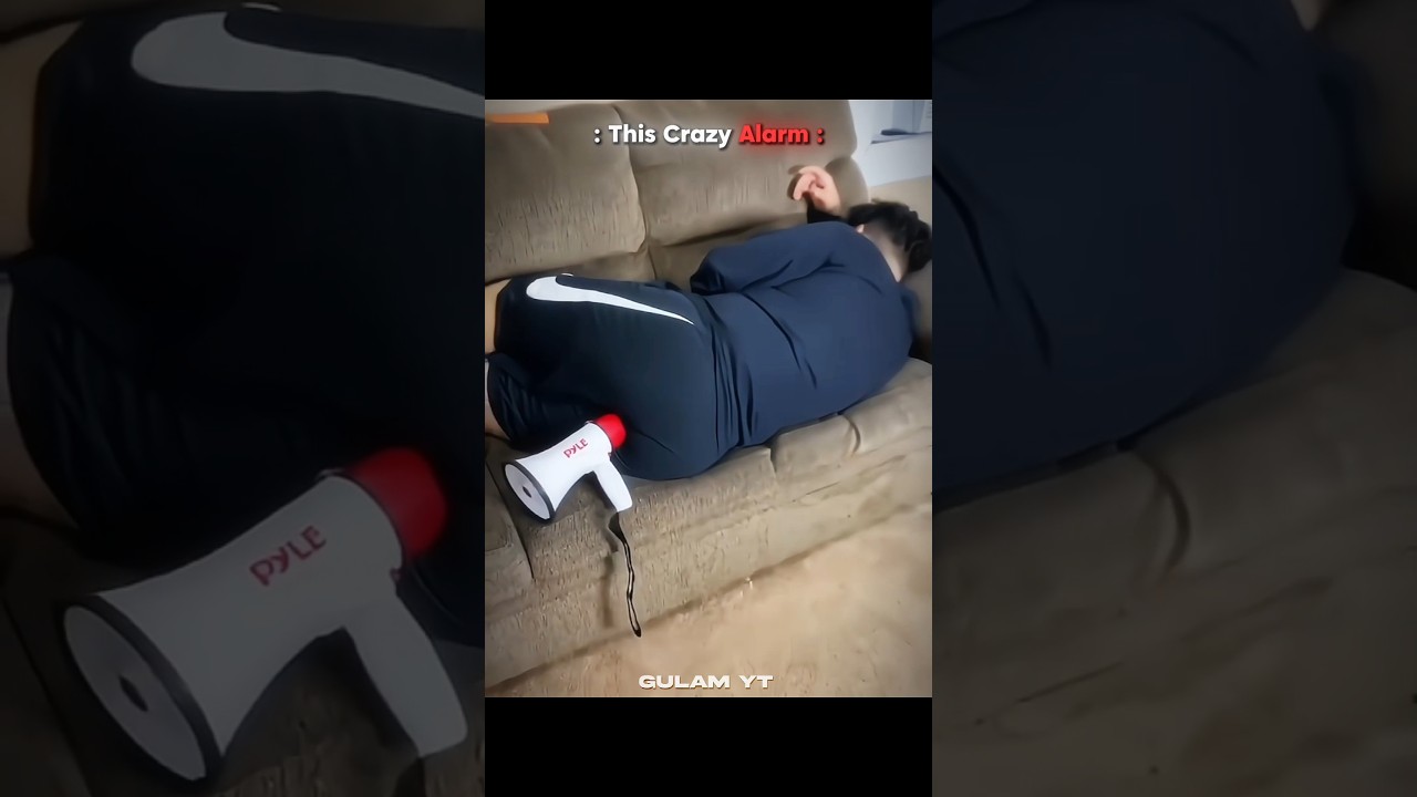 This Bro Has Crazy Alarm Ring😅