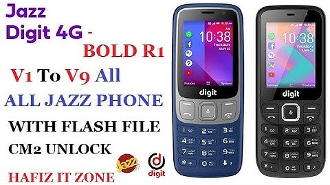 How To JAZZ DIGITAL 4G BOLD R1 FULL LATEST NEW PHONE UNLOCK DONE CM2 WITH FLASH FILE | Hafiz it Zone