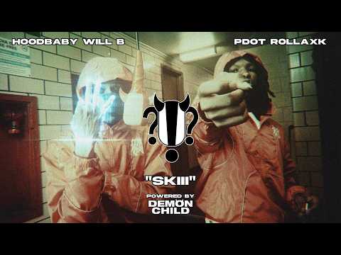 HoodBaby Will B & Pdot Rollaxk- "Skiii"I !?! Huhh Live Performance #257