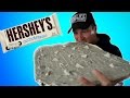 Biggest HERSHEY BAR in the World (Epic Alert) - COOKIES AND CREAM DIY