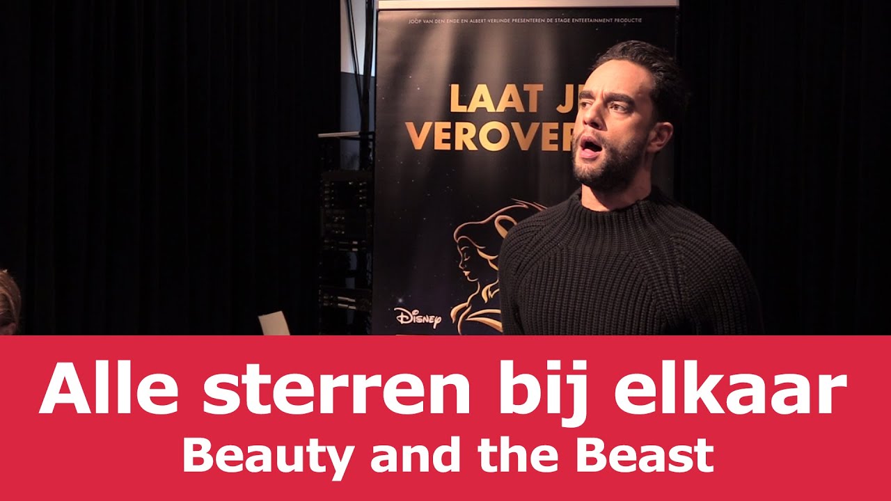 Freek Bartels zingt tijdens perspresentatie Disney's Beauty and the Beast YouTube Freek Bartels zingt tijdens perspresentatie Disney's Beauty and the Beast YouTube