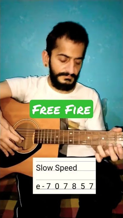 Free Fire Tune | Guitar Lesson | Ramanuj Mishra | #shorts #freefire