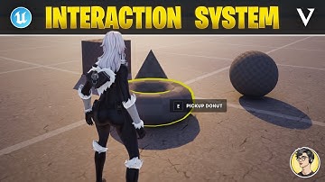 How to make Interaction System in UEFN Fortnite using Verse | Part 1|