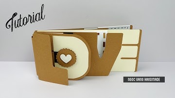 (Tutorial) ✨ L O V E  SCRAPBOOK ✨ Scrapbook Ideas (5 pages) - NGOC VANG HANDMADE