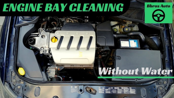 Safely Clean and detail your engine bay without water using WD-40