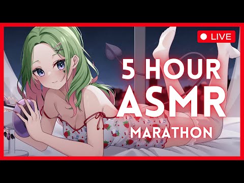 5 HOUR ASMR MARATHON ♥ (ASMR F4M)