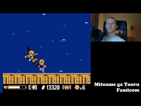 Mitsume ga Tooru. Famicom. Полное прохождение на Easy