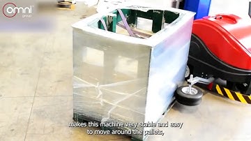 Viverra Mobile Pallet Wrapping Machine - Ideal for Wrapping Large Pallets | Omni Group