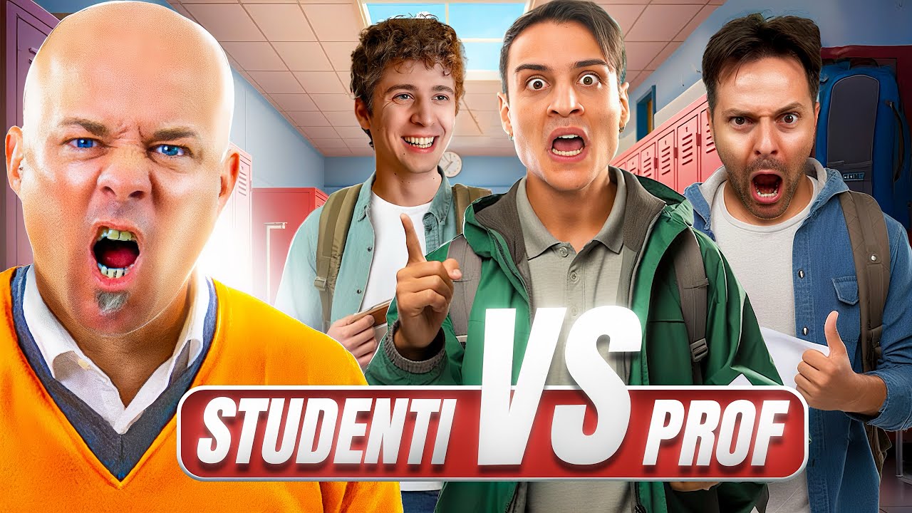 STUDENTI VS PROF - I MIGLIORI VIDEO SULLA SCUOLA - iPantellas w/Favij & Awed