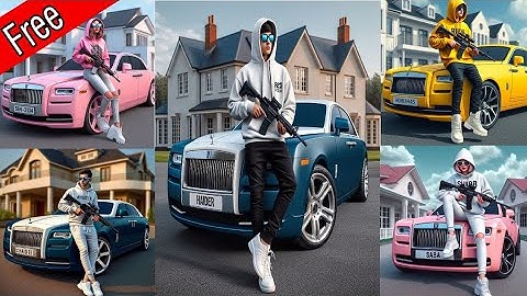 How to Create 3D Ai Name Images with Car | bing app photo editing | Bing image creator tutorial