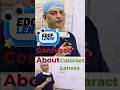 Which cataract lens gives the clearest vision for your eyes - Dr. Pawan Gupta