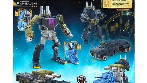 Transformers Age of the Primes Commander Class Onslaught and Bruticus Reveal!  Rodimusbill Special!