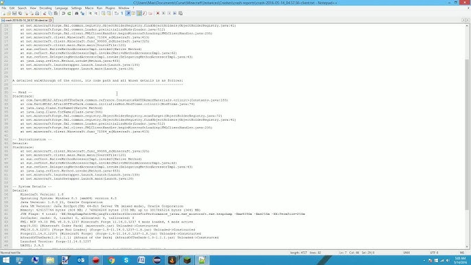How To Read Minecraft Server Crash Reports Youtube How To Read Minecraft Server Crash Reports Youtube
