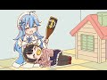 【ホロライブ切り抜き漫画】ラミィにバブみを感じてオギャるスバル【大空スバル／雪花ラミィ／hololive eng sub】