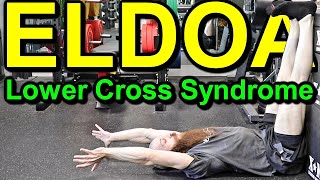 HOW TO CORRECT LOWER CROSS SYNDROME: Top 5 ELDOA Exercises for Low Back Pain & Posture Correction