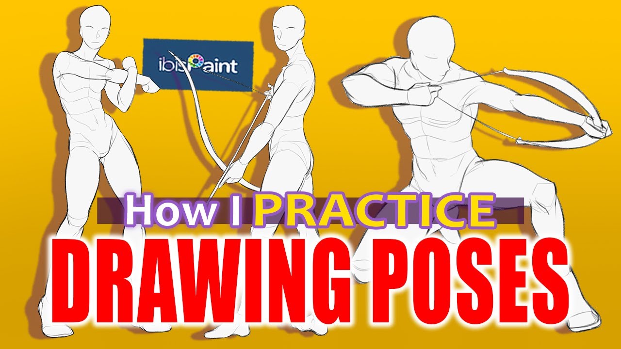 CARA SAYA BERLATIH MENGGAMBAR POSE tutorial menggambar di ibispaint x ...