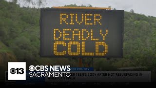Teen's body recovered from American River in Placer County