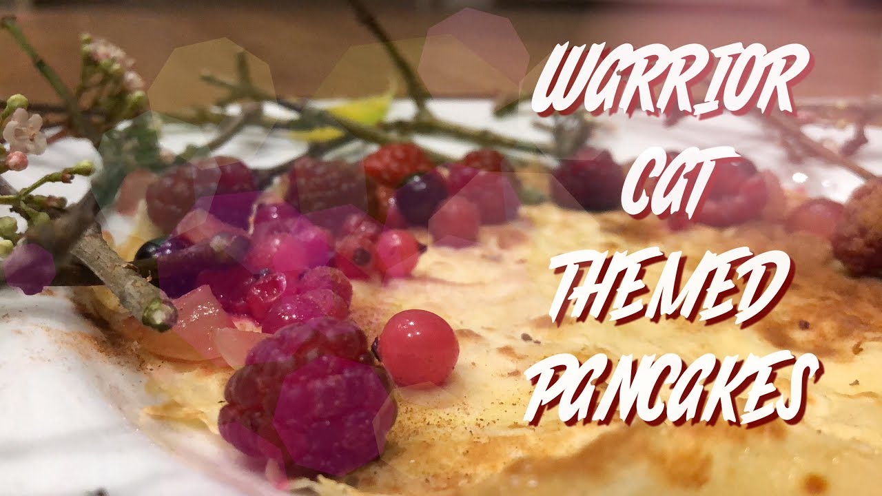 Warrior Cat Themed Pancakes WarriorCatCloudy YouTube
