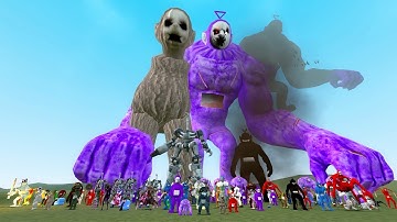 ALL Slendytubbies in Garry