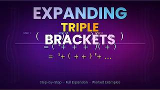 Expanding Triple Brackets | GCSE Maths Tutorial (Step-by-Step)