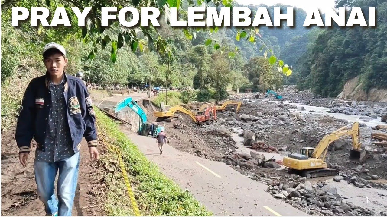 LUAR BIASA RAMAINYA LEMBAH ANAI PAGI INI,UPDATE PERBAIKAN JALAN MEGA MENDUNG