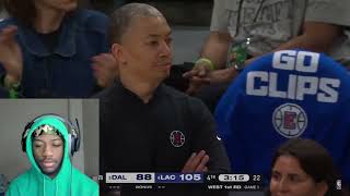 CLIPPERS VS MAVERICKS PLAYOFF GAME 1 | FULL GAME HIGHLIGHTS REACTION #nba #clippers #mavericks #luka