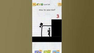 Draw 2 save || Level 129 - #shorts #draw2save #drawing #gameplay #androidgames #iosgames