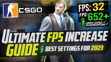 🔧 CSGO: Dramatically increase performance / FPS with any setup! 2023 (BIG UPDATE)📈✅
