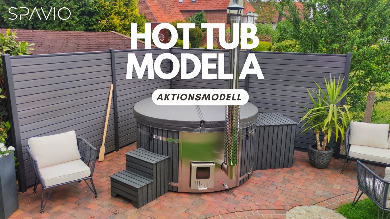 PREIS-LEISTUNGSSIEGER Hot Tub 🔥 Spavio Acryl Hot Tub Model A  |  Fix & Fertig Set