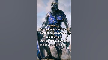 here is the first video on a series about the 10 rules of the chivalry.  #shorts #history #knight