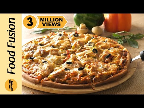 Chicken Fajita Thin Crust Pizza Recipe By Food Fusion