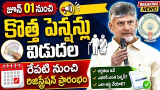 ఏపి కొత్త పెన్షన్లు రేపటి నుంచి రిజిస్ట్రేషన్ ప్రారంభం | AP New Pensions Released Latest Updates 2