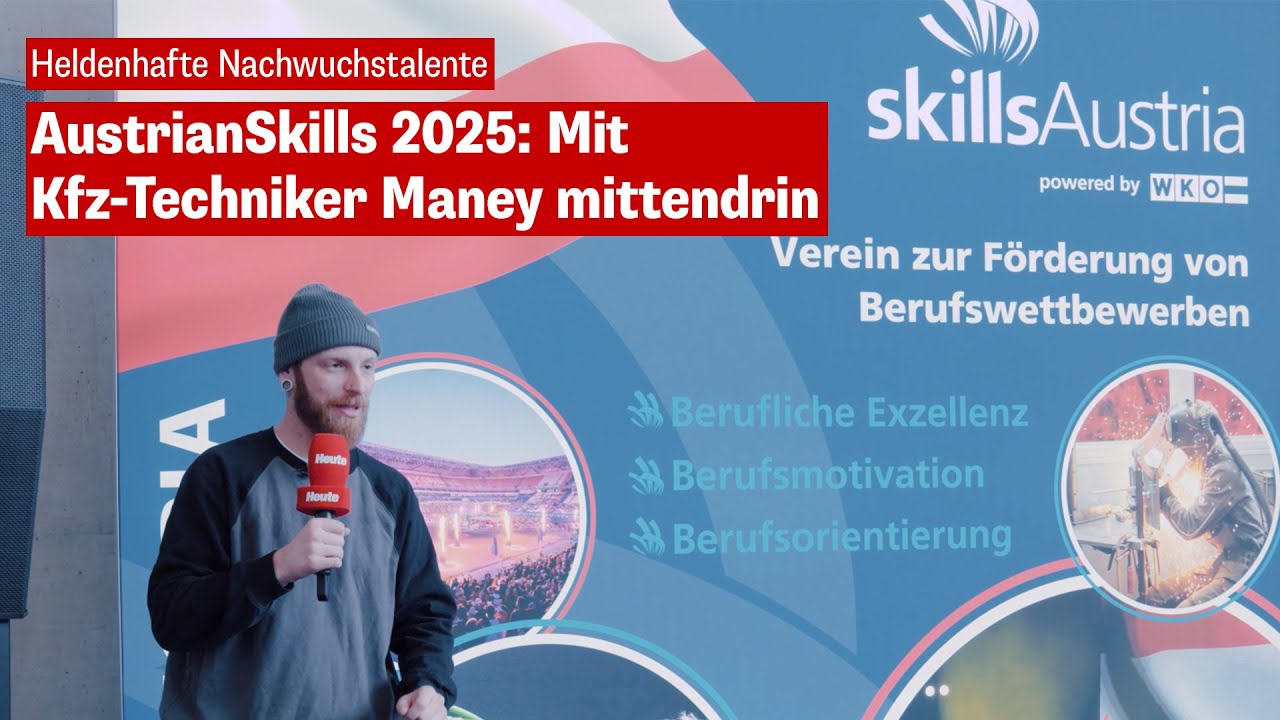 Schrauben, Schürzen, Sahnehauben: Mit einem KFZ-Mechaniker auf den AustrianSkills ‘25