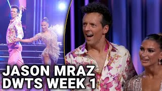 Jason Mraz and Daniella's Cha-Cha Surprise Judges! - Dancing With the Stars Week 1 Performance