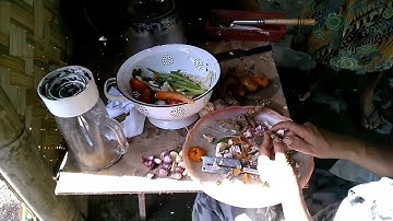 Proses Mengupas Jahe Merah