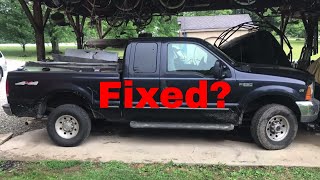 Ford Triton V10 blown out spark plug repair!!