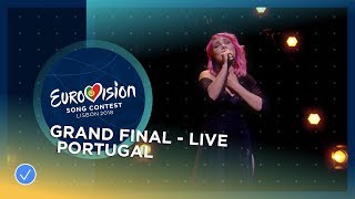 Video thumbnail of "Cláudia Pascoal - O Jardim - Portugal - LIVE - Grand Final - Eurovision 2018"