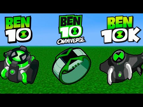 3 FARKLI BEN 10 MODU !! - Minecraft PE 1.17+