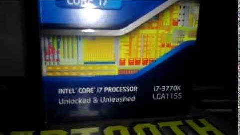 new upgrade intel i7 3770k gaming pc