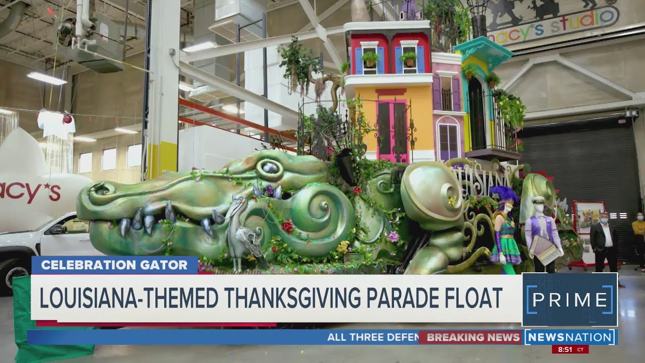 How an alligator parade float shows Louisiana's strength | NewsNation