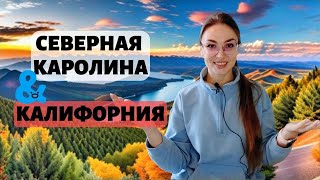 КАЛИФОРНИЯ или СЕВЕРНАЯ КАРОЛИНА? КУДА ехать в 2024 году в США /ОБЗОР двух популярных ШТАТОВ у наших