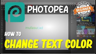 Photopea How To Change Text Color