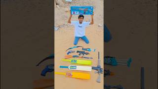 With the help of the thief I got a lot of light guns and bats. #shorts #viral #tranding #video