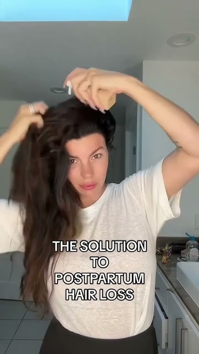  The solution to postpartum hair loss #hairloss #hairlosstreatment # ...
