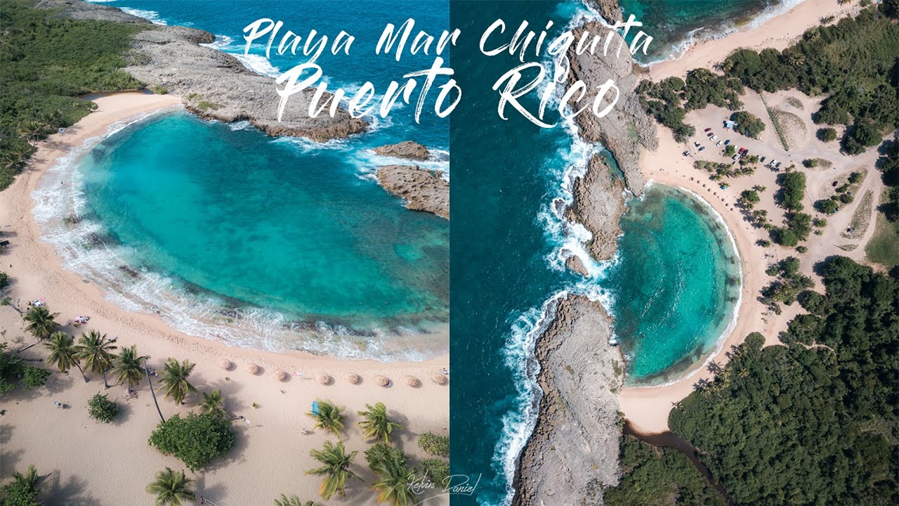 AMAZING NATURAL POOL IN PUERTO RICO CALLED "Mar Chiquita, Manatí