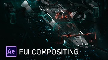 Futuristic HUD / FUI using blender and After effects