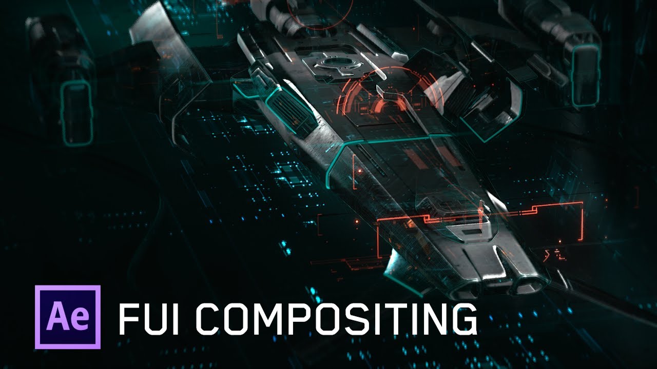 Futuristic HUD / FUI using blender and After effects - YouTube