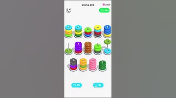 Color Hoop Stack - level 203