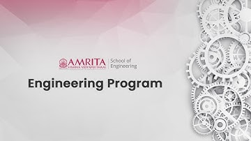 Amrita Vishwa Vidyapeetham | Engineering Program - Promo