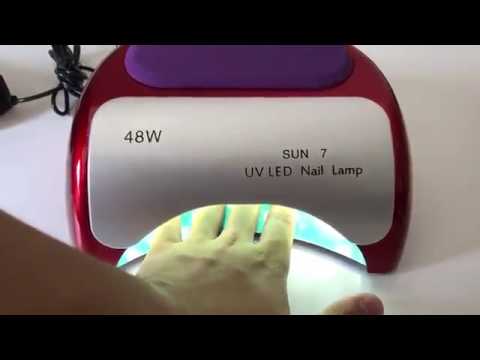 Professional 48W CCFL UV LED Lamp Nail Dryer Cure Nail polish gel ...